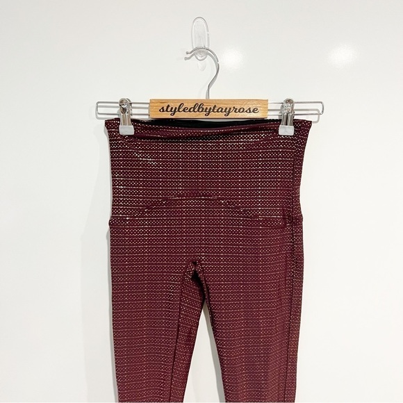 Spanx Booty Boost® Active 7/8 Leggings, Metallic Mist - Picture 6 of 12